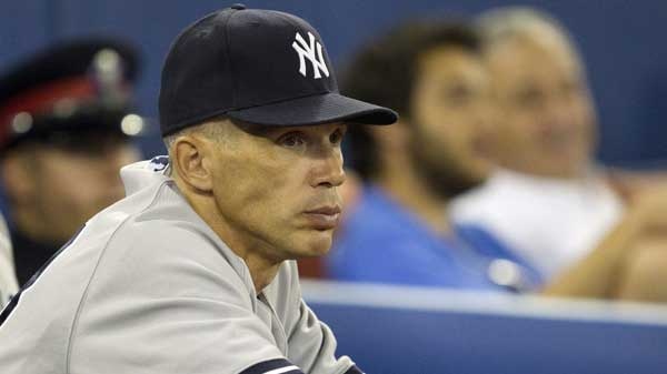 New York Yankees manager Joe Girardi watches during the 8th inning of the Yankees 16-7 loss to the Toronto Blue Jays in AL action in Toronto on Thursday July 14, 2011.(Frank Gunn / THE CANADIAN PRESS)