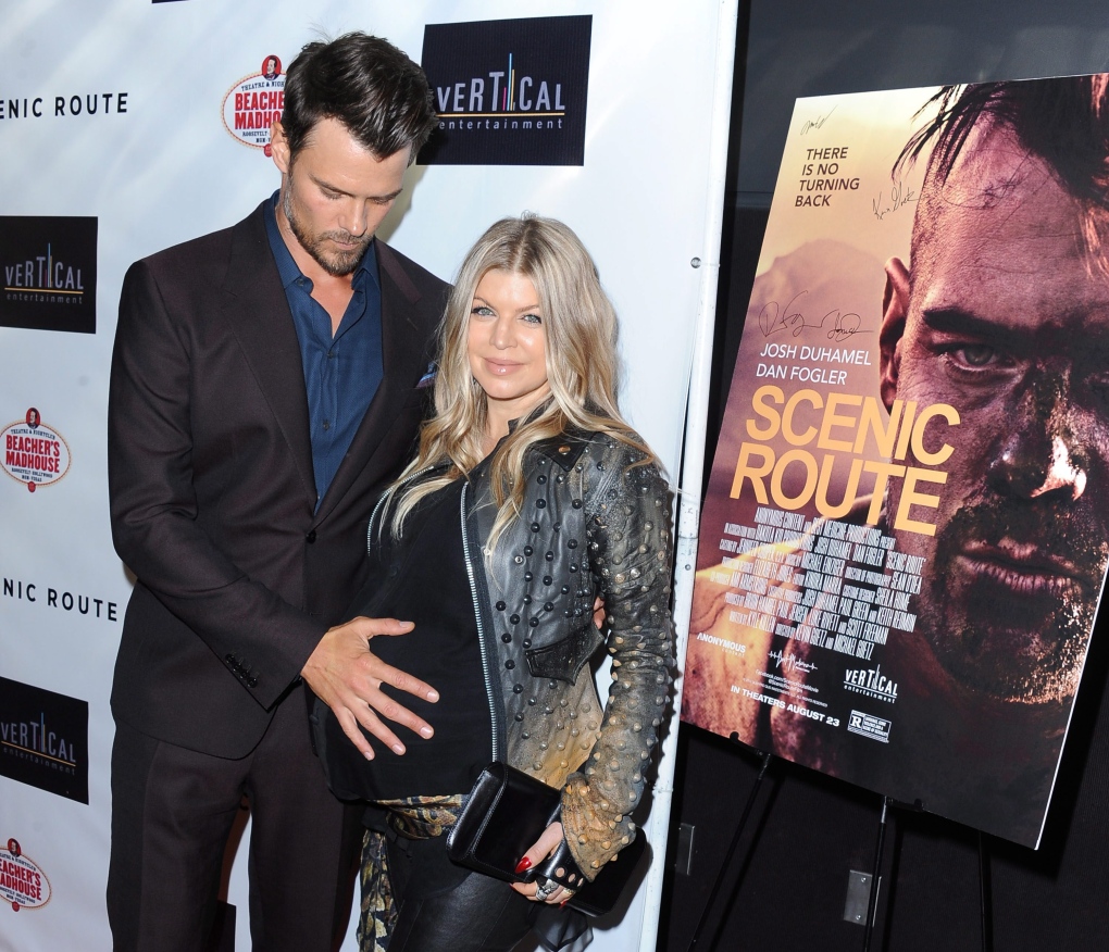 Josh Duhamel, and his wife, Fergie