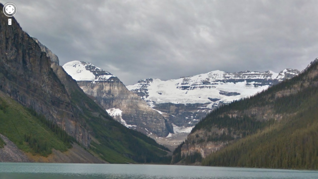 Google Street View Banff National Park