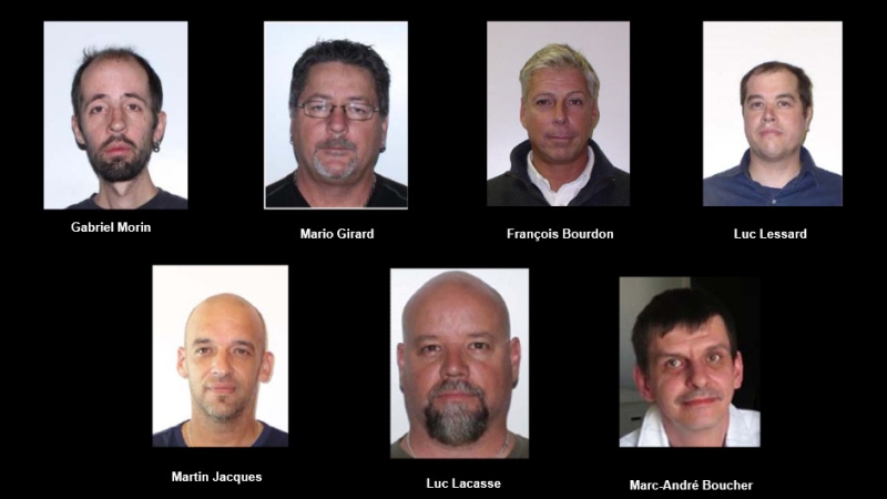 Quebec Police release photos of 7 suspects in child sexual exploitation case