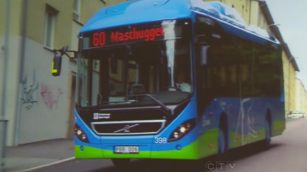 CTV Montreal: New electric buses to hit street