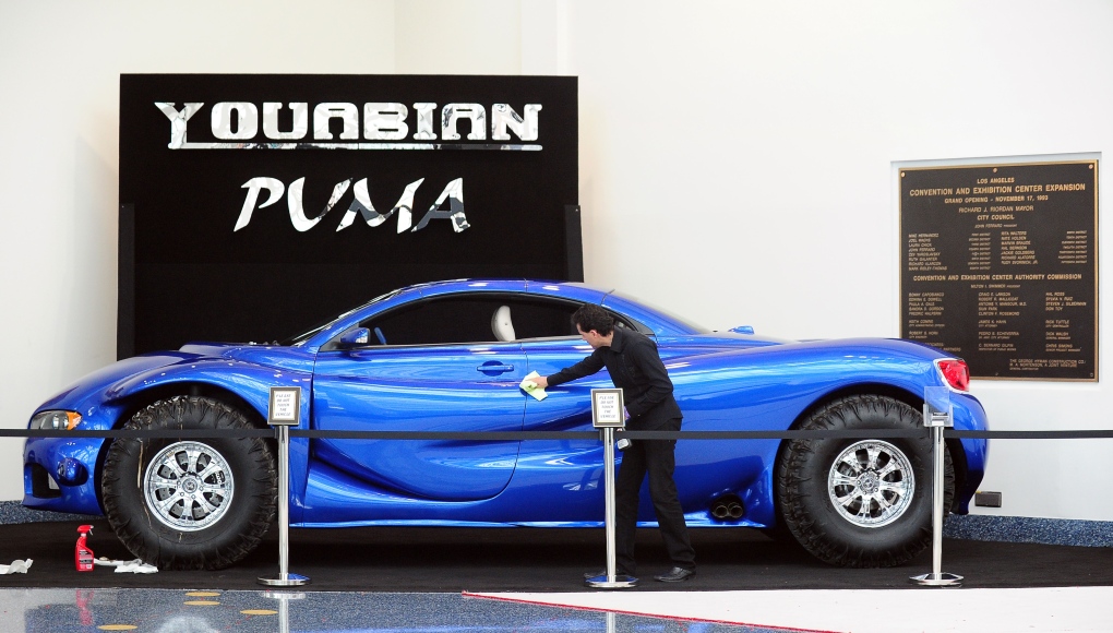 Youbian Puma at the L.A. Auto Show