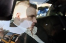 Michael Rafferty is transported from the courthouse in the back of police cruiser in London, Ont., on March, 14, 2012.  THE CANADIAN PRESS/Dave Chidley