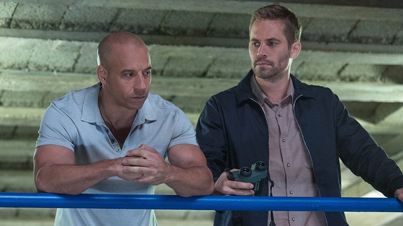 Vin Diesel and Paul Walker in 'Fast & Furious 6'
