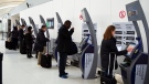 Pearson airport has launched automated passport control kiosks, which are expected to cut wait time for travellers heading to the U.S. (Greater Toronto Airports Authority)