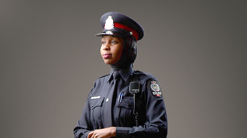 Edmonton Police Service hijab