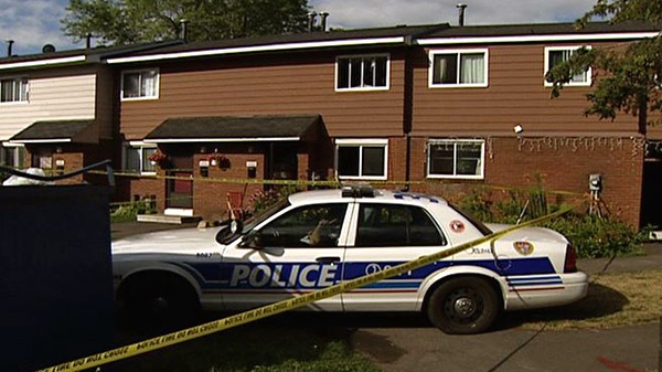 Ottawa polce respond to a fire on Heatherington Road in South Keys. That fire has been declared suspicious Tuesday, August 2, 2011.