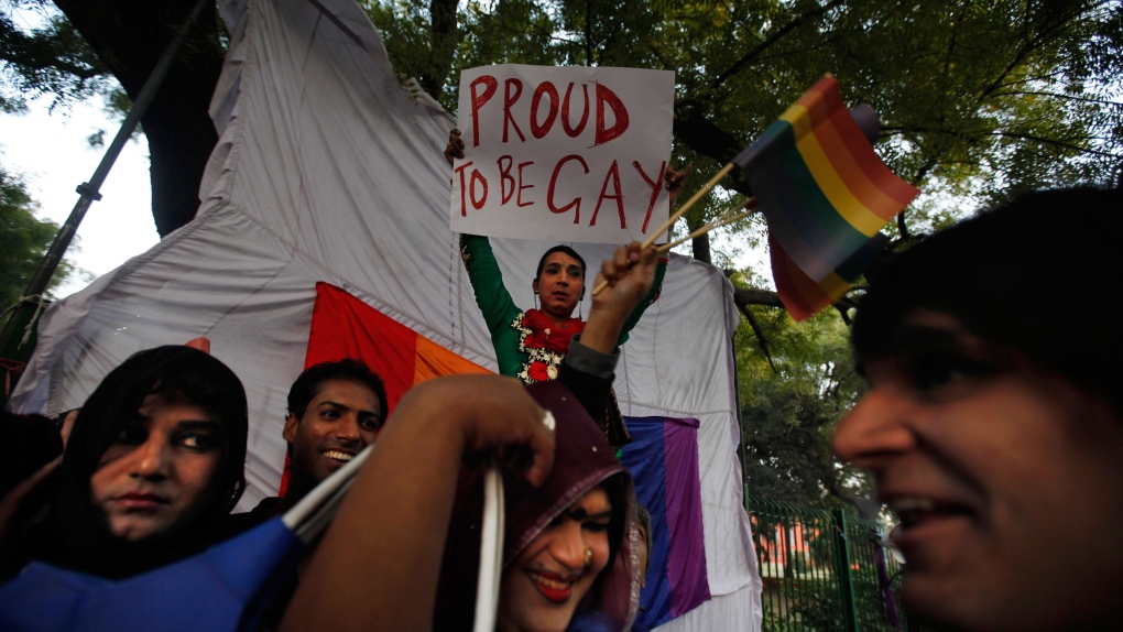 Indian transgender protests 