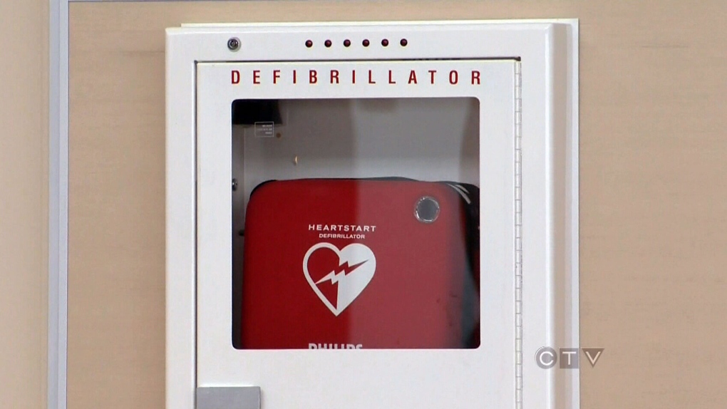 CTV Edmonton: Defibrillator used to save man
