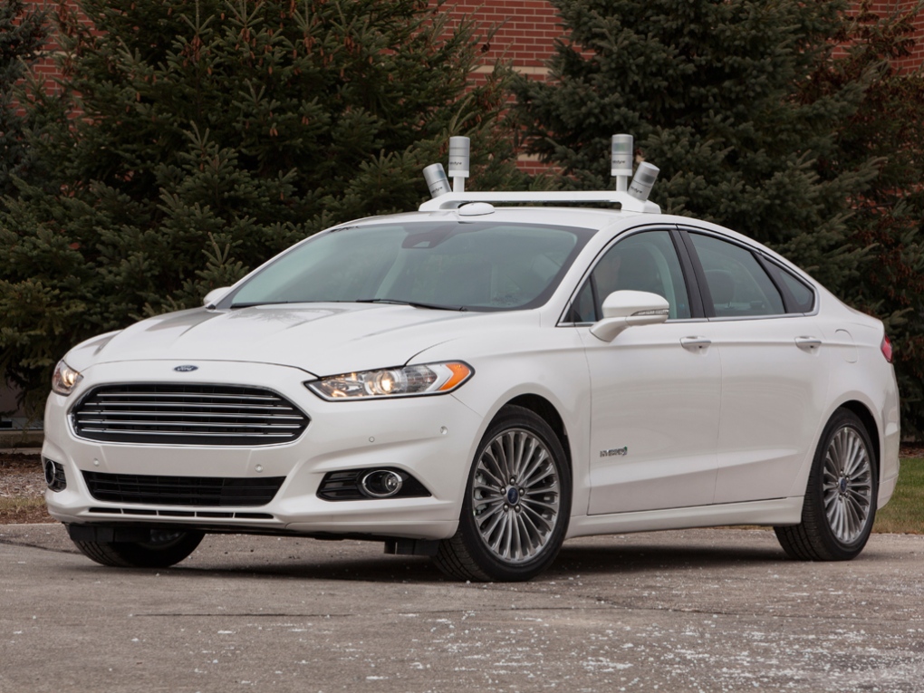 Ford demos driverless Fusion Hybrid