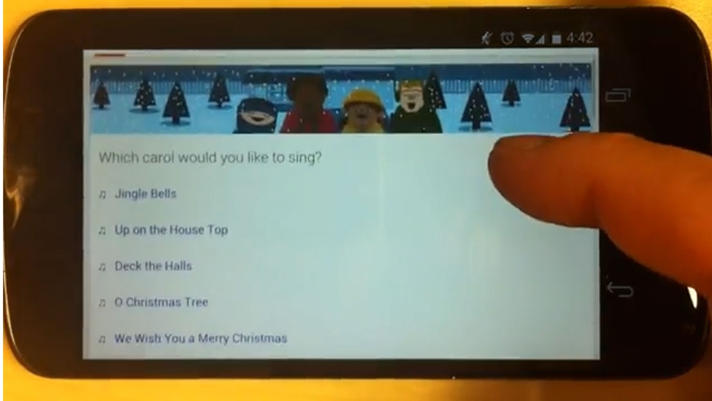Google Christmas Carols