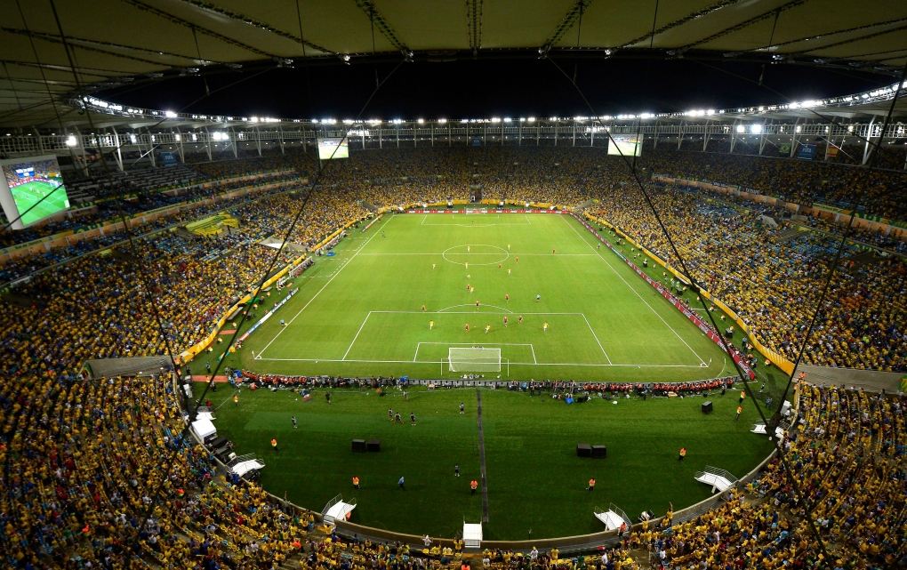 2013 Confederations Cup final in Brazil 