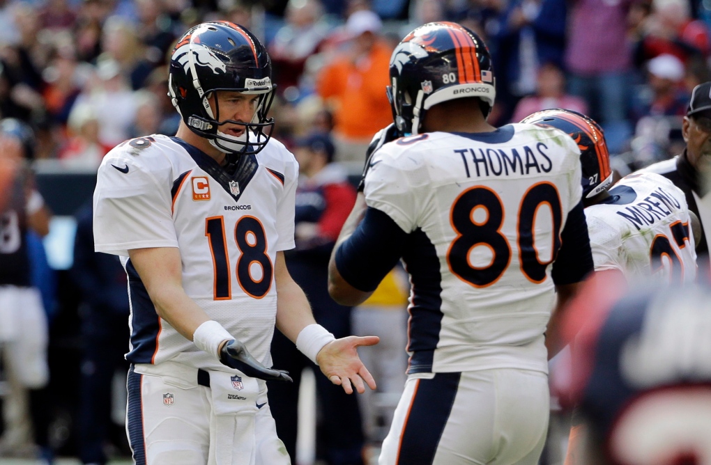 Peyton Manning and Julius Thomas 