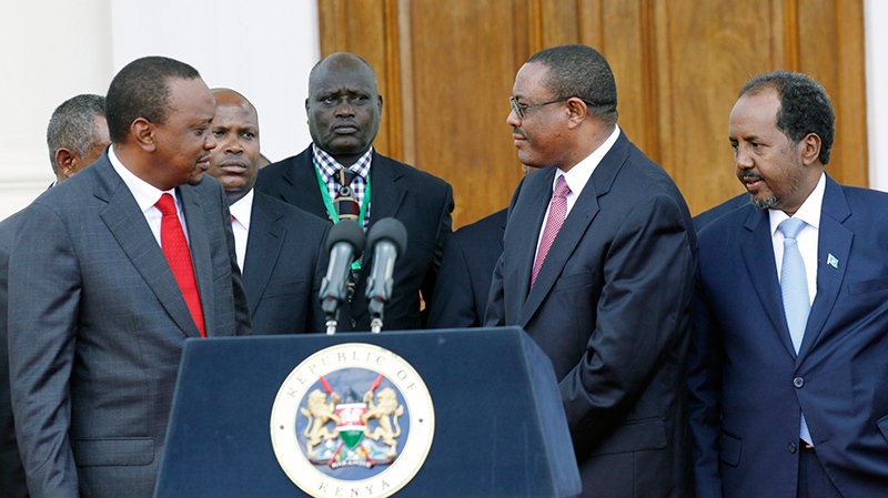 After talks on South Sudan in Nairobi, Kenya