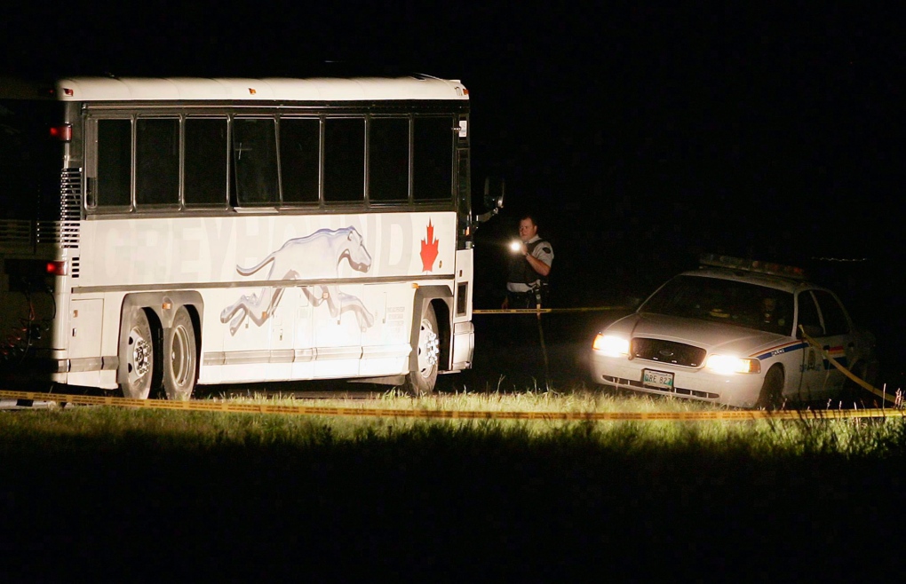Greyhound bus beheading