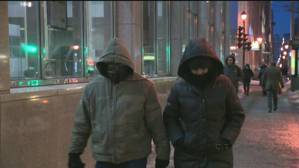 CTV Montreal: Montrealers weathering cold wave