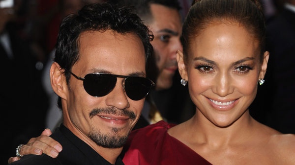 Marc Anthony and Jennifer Lopez attend the Samsung Hope for Children Gala on Tuesday, June 7, 2011, in New York. (AP / Peter Kramer)