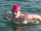 On Sunday, Kingston's Natalie Lambert, 14, became the youngest person to swim across Lake Erie.