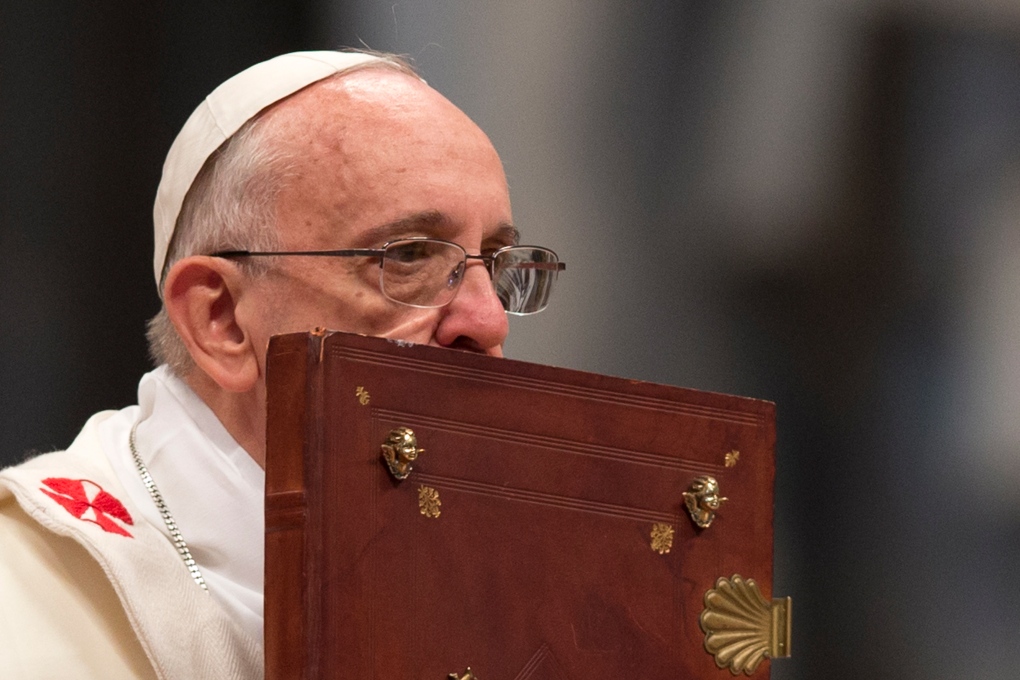 Pope Francis on Jan. 1, 2014