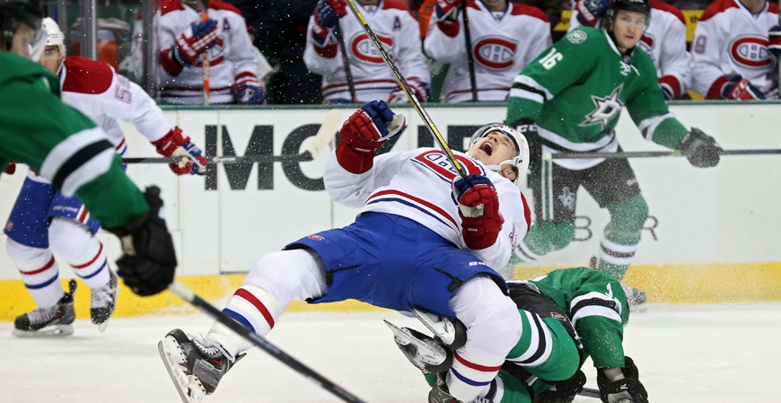 Montreal Canadiens right wing Brendan Gallagher (1