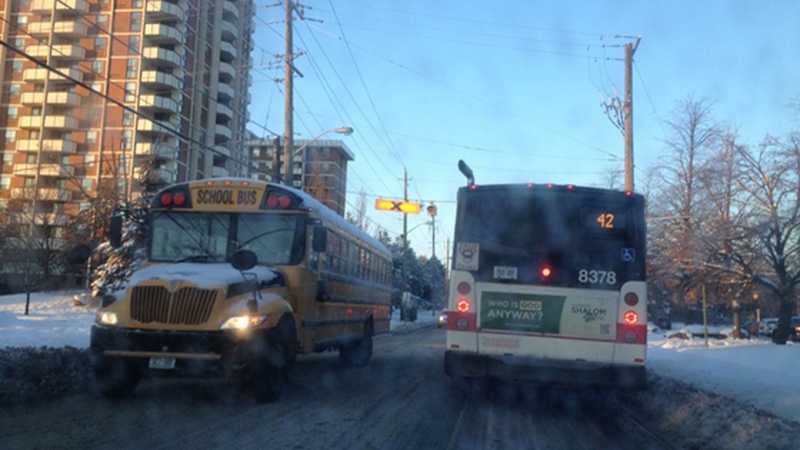 Bus cancellations Toronto 