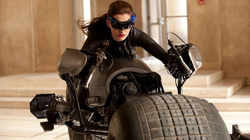 Anne Hathaway as Catwoman in Warner Bros. 'Dark Knight Rises'