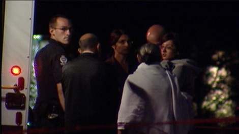 Potential witnesses talk to police on August 17th, 2011.