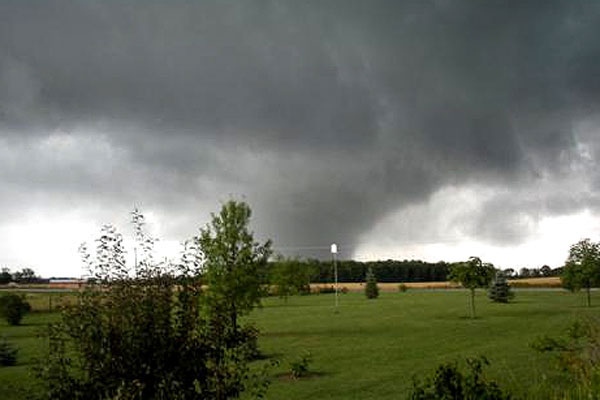 A tornado touched down in Goderich, Ont. on August 21, 2011. One person has died.