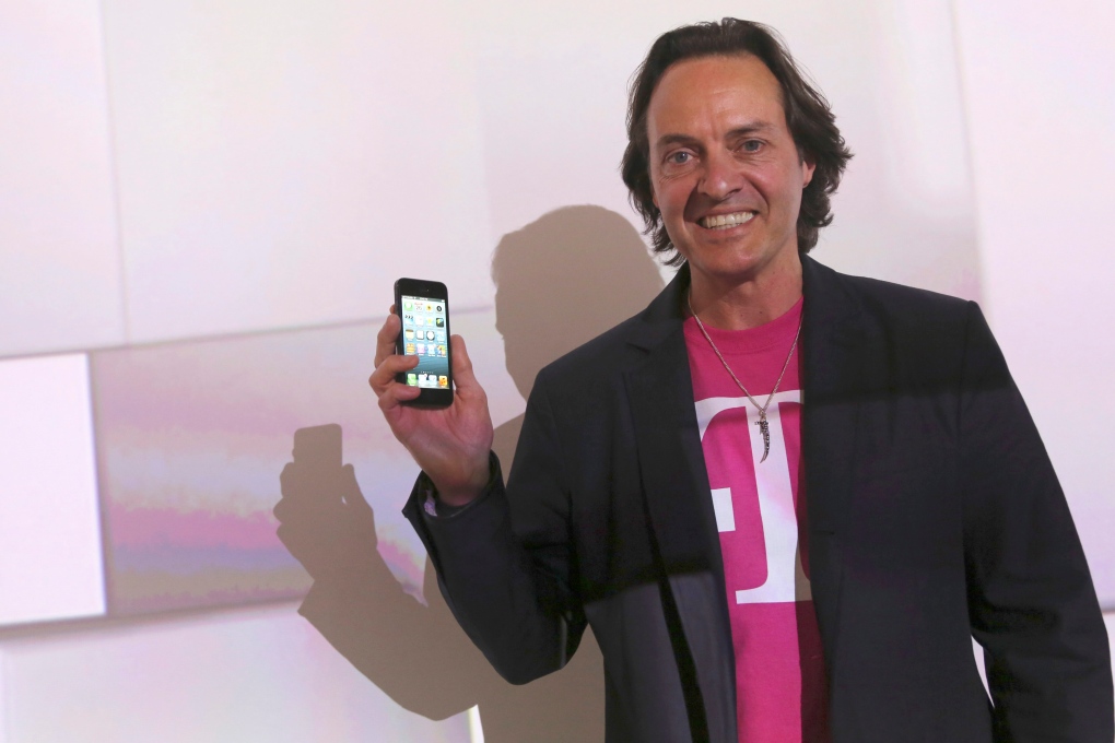 T-Mobile CEO crashes AT&T party
