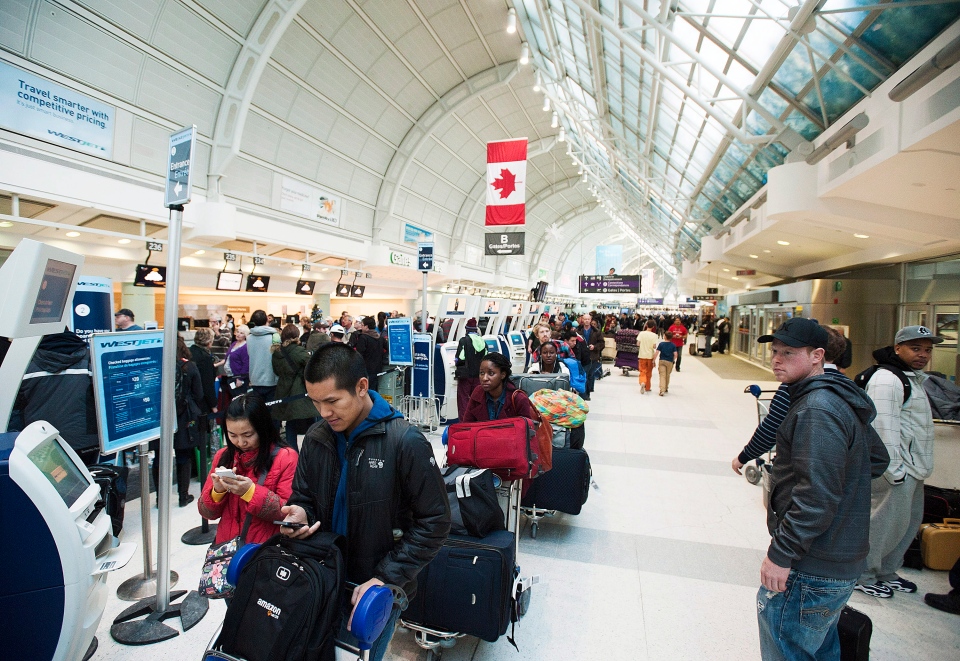Ground stop Pearson Airport winter storm delays