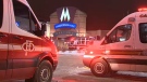 Calgary fire crews had to evacuate Marlborough Mall on Tuesday evening after a fire broke out on the roof.