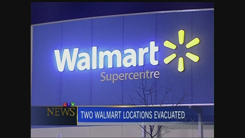CTV Ottawa: Walmarts evacuated over bomb threat