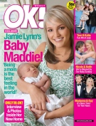 In this image released by OK! magazine, Jamie Lynn Spears is shown on the cover of OK! with her daughter Maddie Briann.