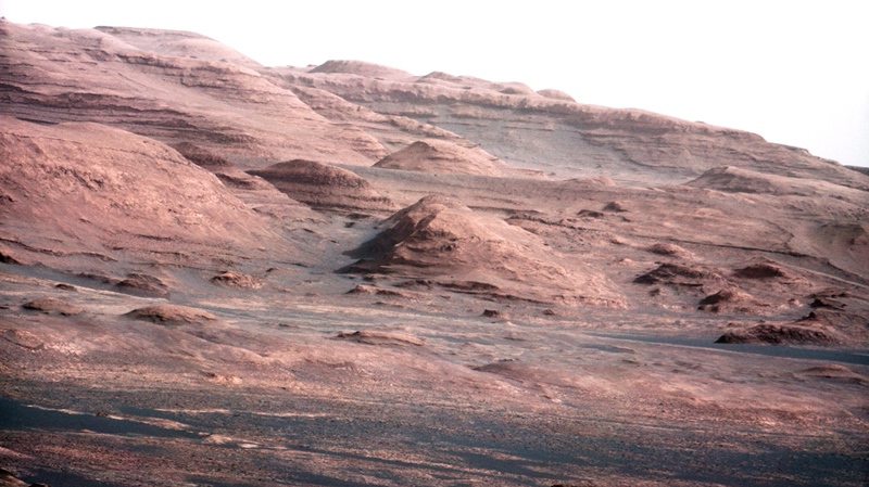 Mount Sharp on Mars