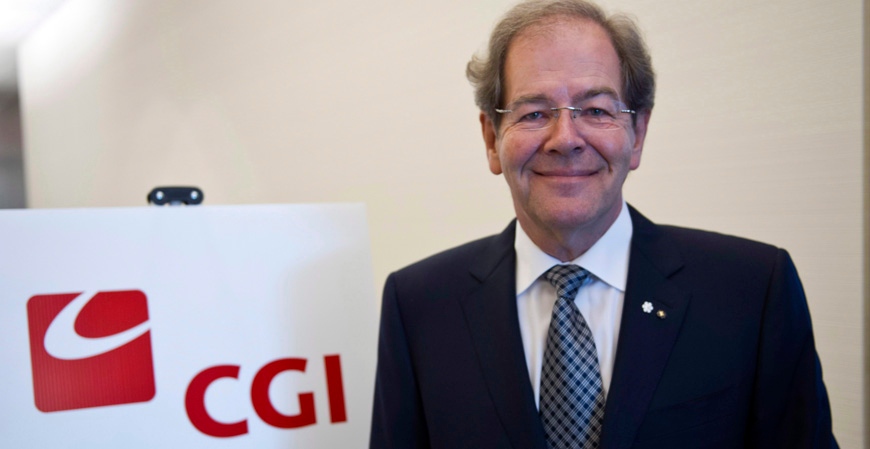 CGI founder and executive chairman Serge Godin arr