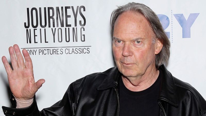 Singer Neil Young is seen at a screening for Sony Pictures Classics' 'Neil Young: Journeys' at the 92nd Street Y in New York on Thursday, June 7, 2012. (Starpix / Marion Curtis) 