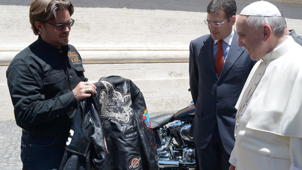 Pope Francis' Harley-Davidson