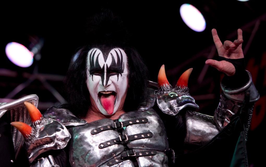 Gene Simmons Of Kiss Tries To Copyright Devil Horns Hand Gesture 