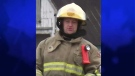 Arrie Turner, a volunteer firefighter, is seen in photo provided by the Rodney Fire Department.