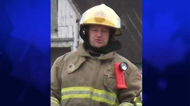 Arrie Turner, a volunteer firefighter, is seen in photo provided by the Rodney Fire Department.