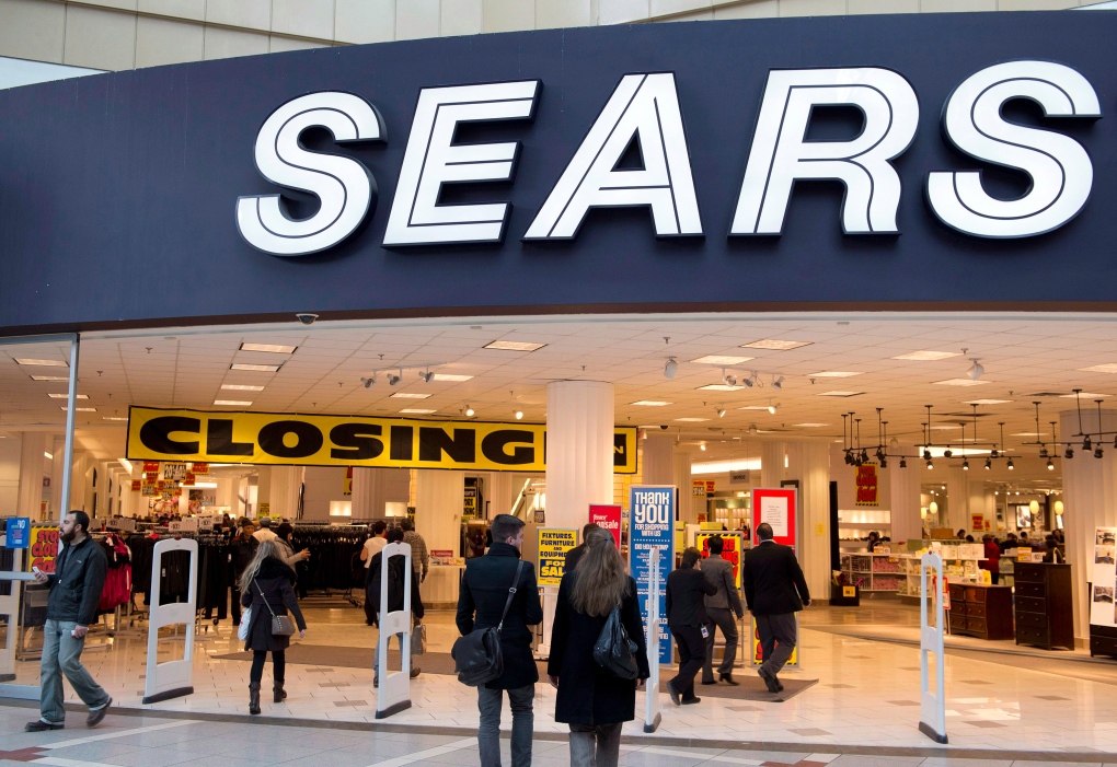 Sears at the Eaton Centre in Toronto