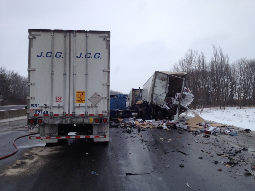 Highway 401 crash