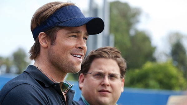 Brad Pitt and Jonah Hill star in 'Moneyball.'