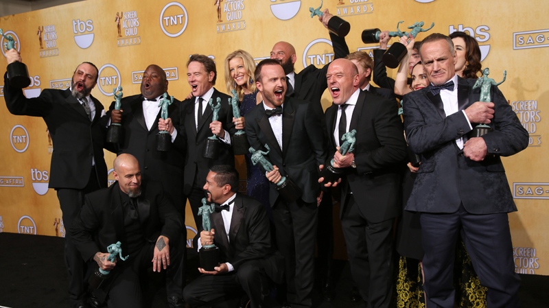 'Breaking Bad' cast celebrate SAG wins