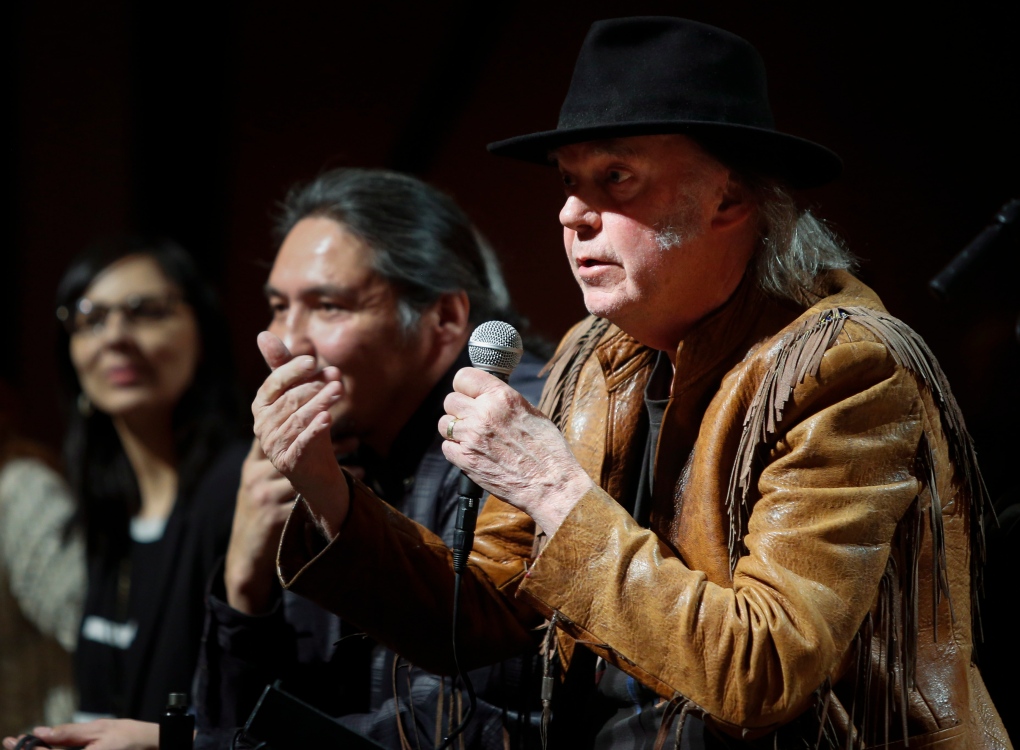 Neil Young oilsands concert Calgary