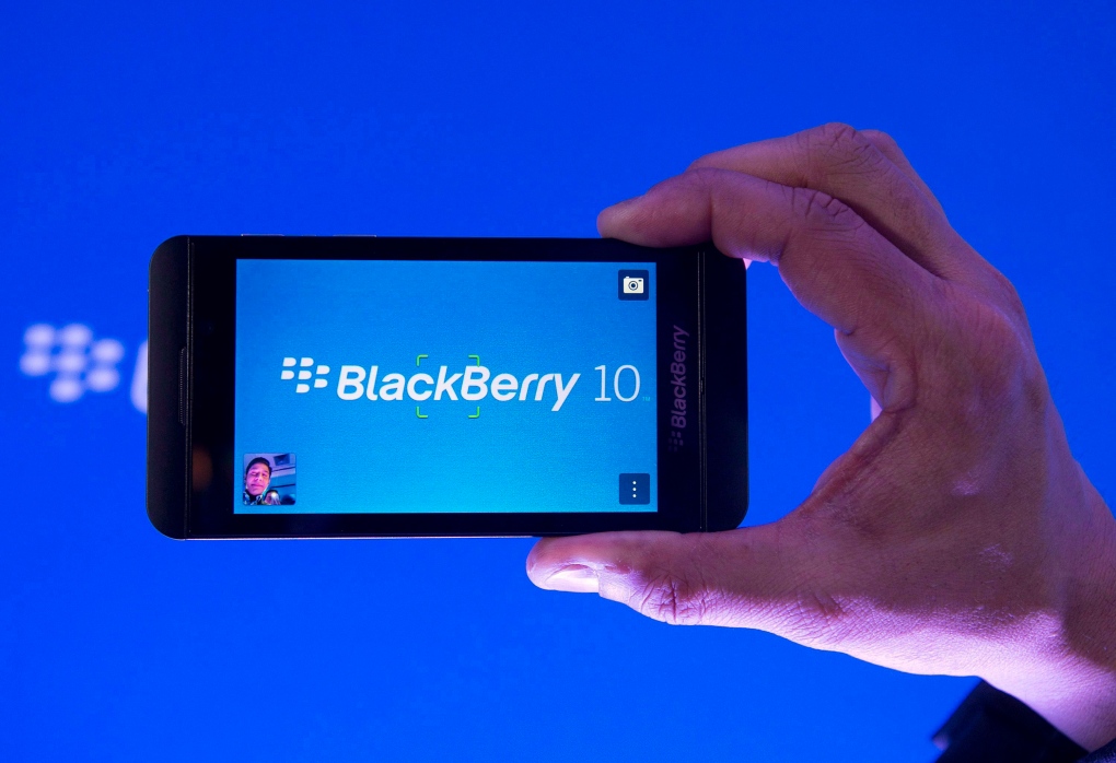 BlackBerry Z10 smartphone shown off in Toronto