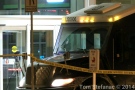 Toronto police say armoured truck guards and robbery suspects exchanged gunfire outside Fairview Mall on Monday, Jan. 20, 2014. (Tom Stefanac/CP24)