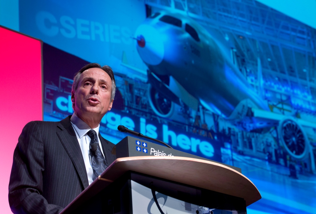 Bombardier Aerospace CEO Guy Hachey