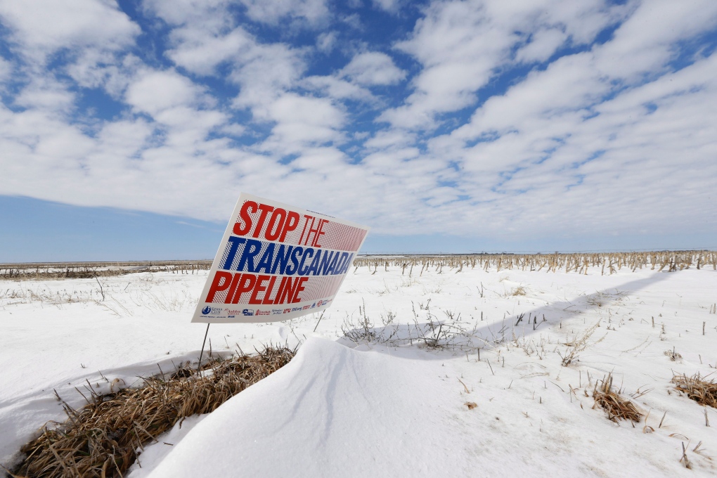 People against Keystone XL pipeline