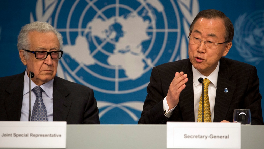 UN takes day off after Syria peace talks
